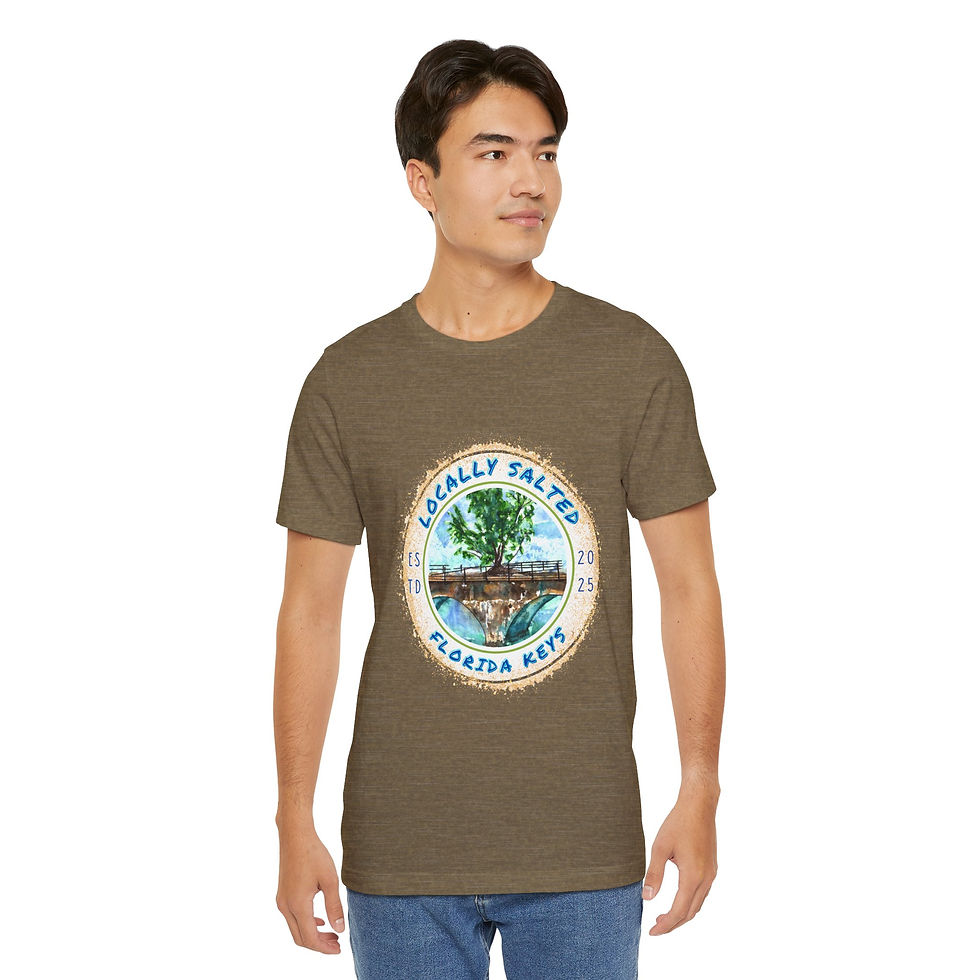 Thumbnail: Locally Salted Fred the Tree Unisex Short Sleeve T-Shirt