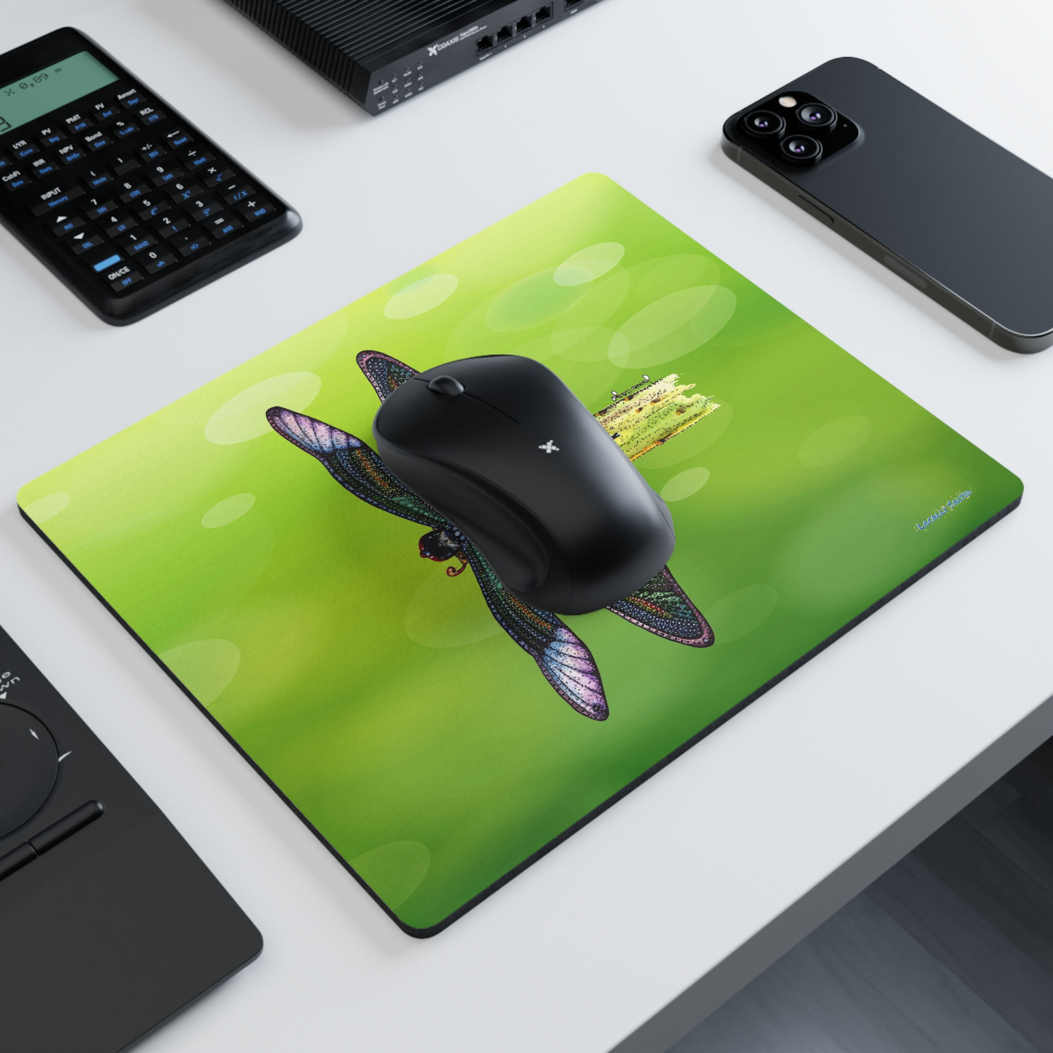 Mouse Pad Locally Salted Dragonfly