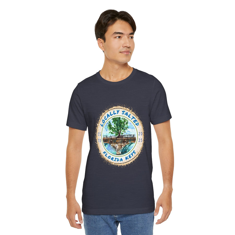 Thumbnail: Locally Salted Fred the Tree Unisex Short Sleeve T-Shirt