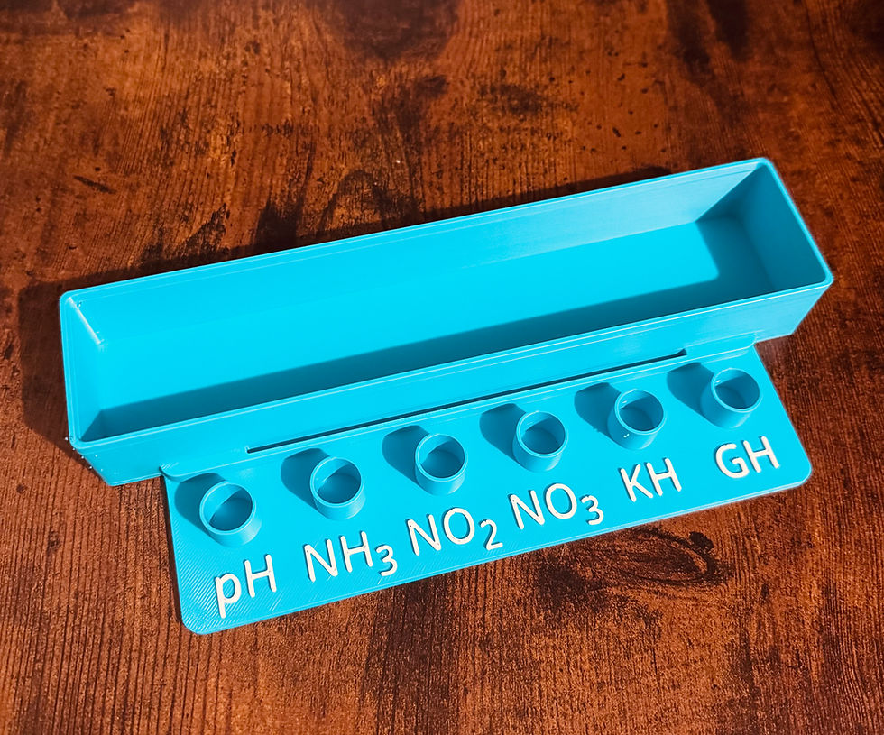 Api Test Kit Storage 3d Printed APi Test kit holder | Little Lotl's