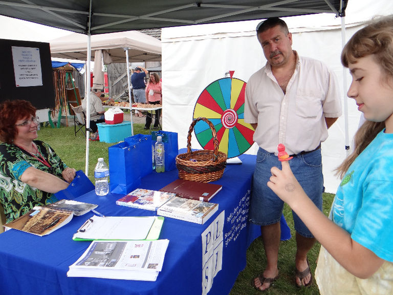 Booth of Public Library of Steubenville and Jefferson County