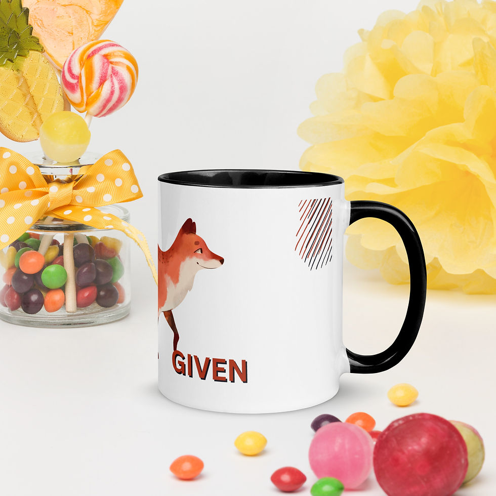Thumbnail: The Art of Zero Fox Given - Mug with Colour Inside