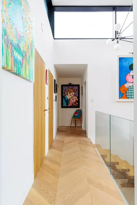 Box House stairwell gallery