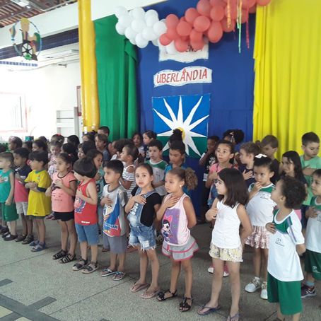 Aniversário de Uberlândia no Centro Educacional José de Souza Prado