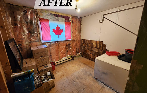 After picture of storage removal in nanaimo