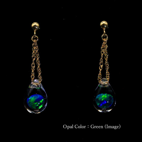 アクセサリー sente PIRI Post Pierce K18 SENTE OPAL 6mm Drop Post Pierce K18 | SENTE
