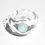 サムネイル： SENTE OPAL Ring #15 White Opal 0.50ct [No.0003]