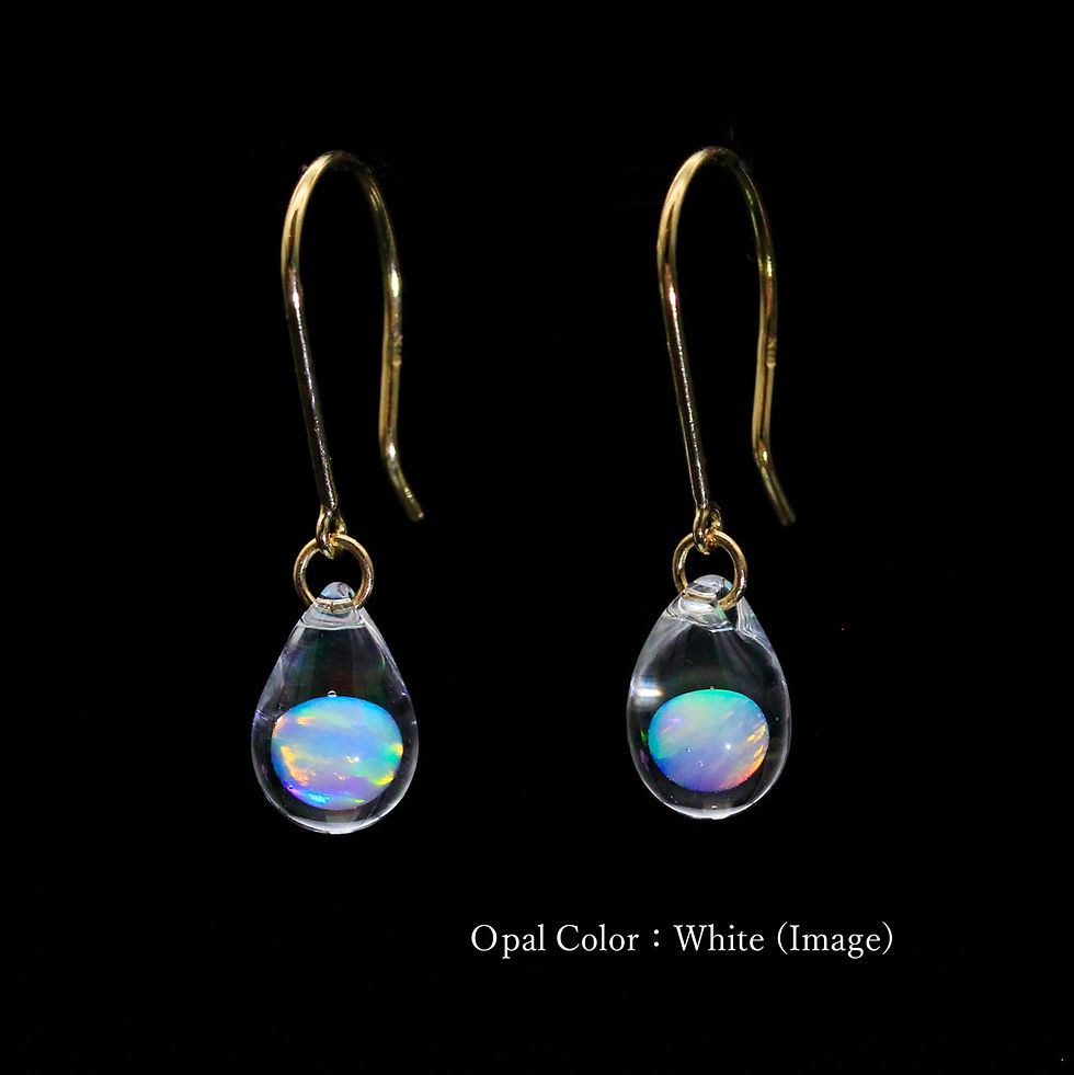SENTE OPAL 6mm Drop Hook Pierce K18 | SENTE
