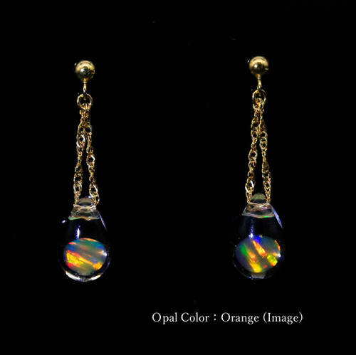 SENTE OPAL 6mm Drop Post Pierce K18 | SENTE
