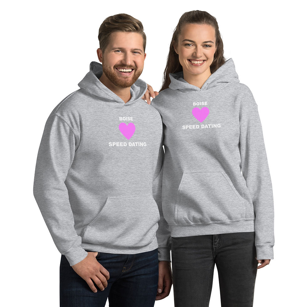 Thumbnail: Unisex Boise Speed Dating Logo Hoodie