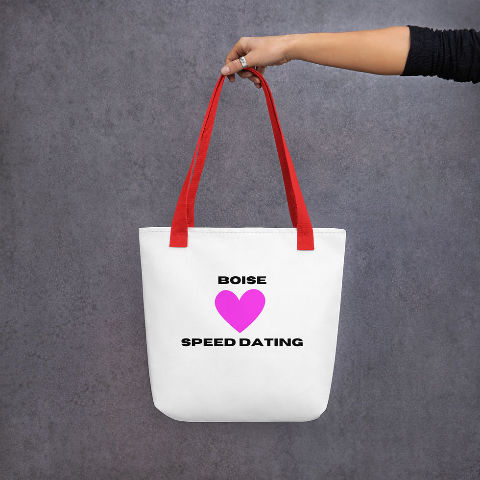 Thumbnail: Boise Speed Dating Logo Tote bag