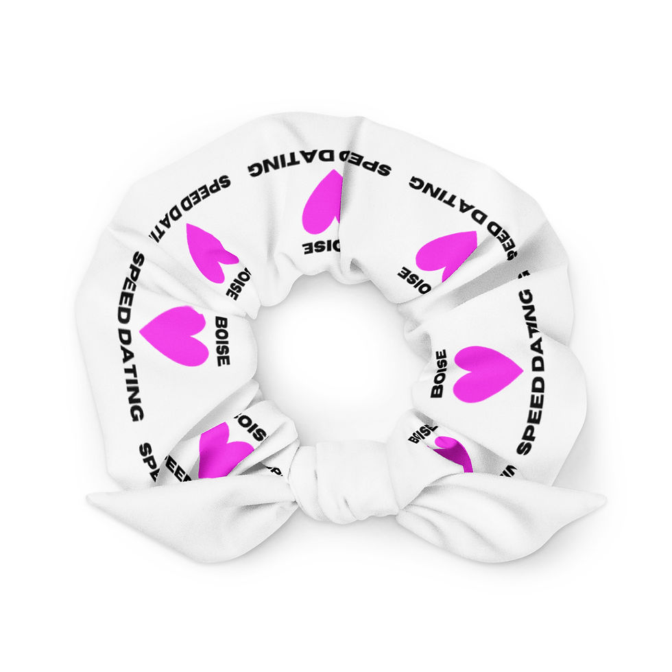 Recycled Scrunchie Boise Speed Dating Logo