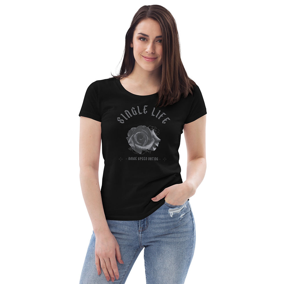 Thumbnail: Women's SINGLE LIFE fitted eco tee