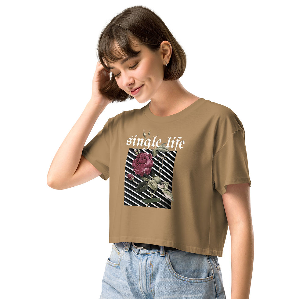Thumbnail: Women’s I'm Single crop top