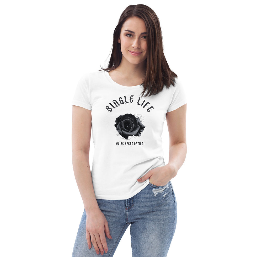 Thumbnail: Women's SINGLE LIFE fitted eco tee