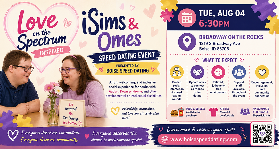 🌷🫧 iSims & Omes Speed Dating