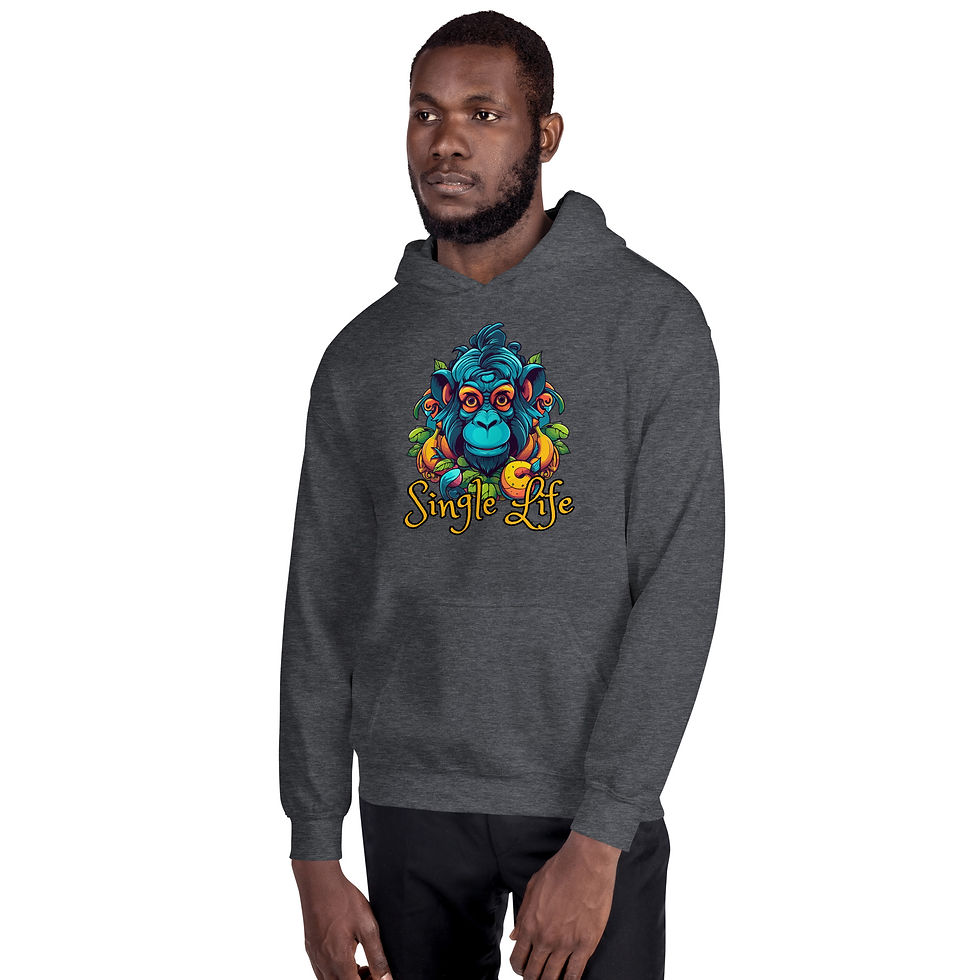 Thumbnail: Unisex SINGLE LIFE Hoodie