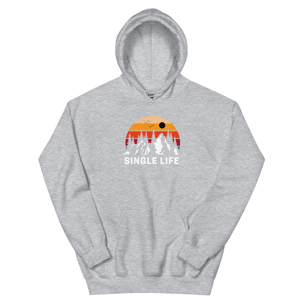 Thumbnail: Unisex SINGLE LIFE Hoodie