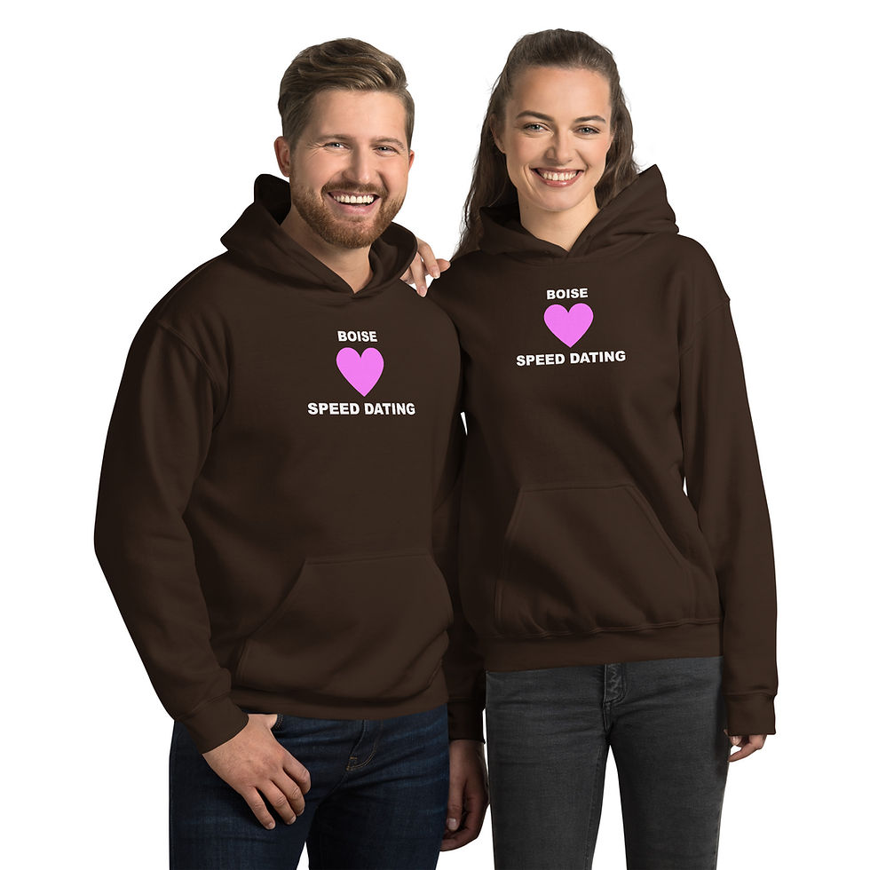 Thumbnail: Unisex Boise Speed Dating Logo Hoodie