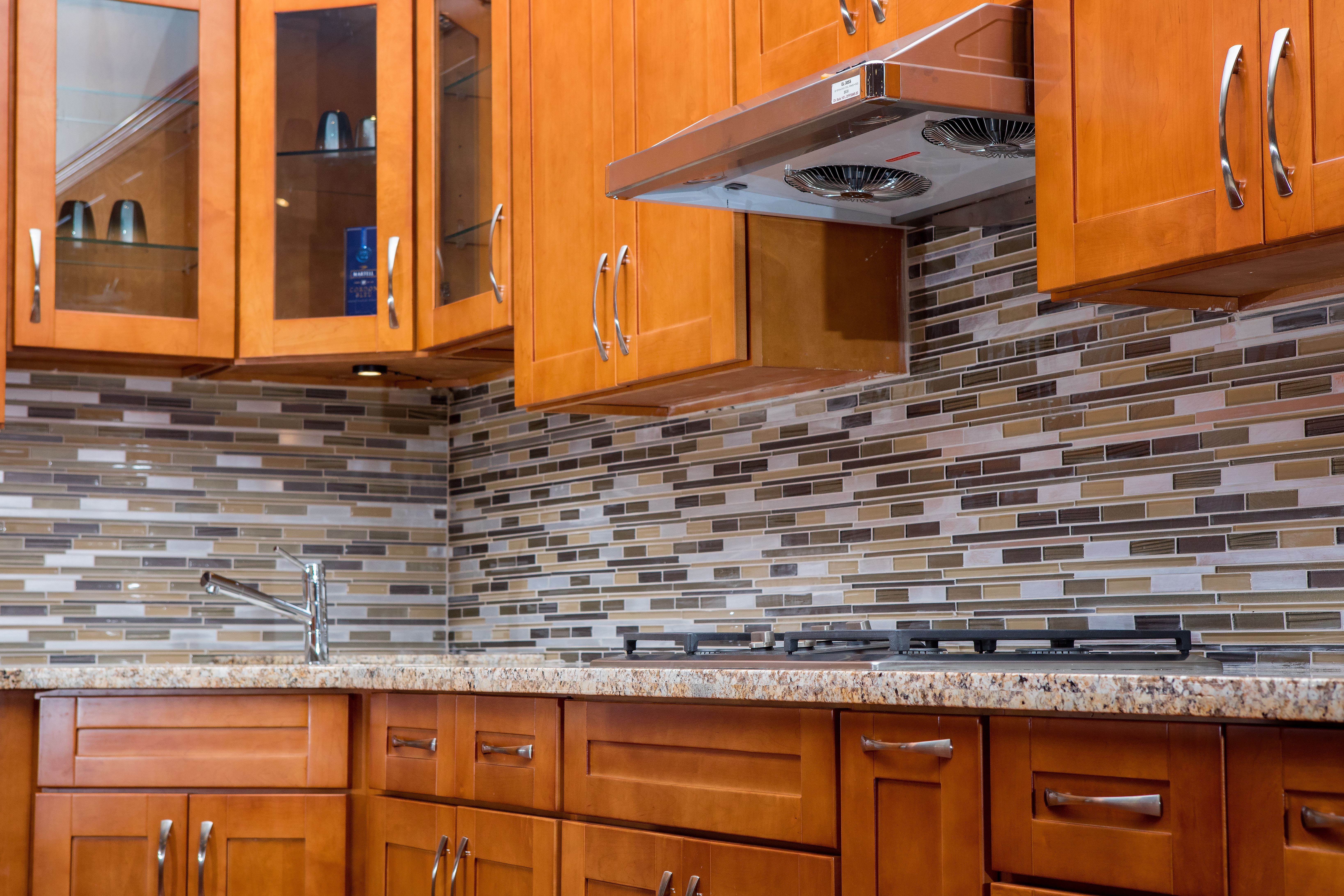 Honey Maple Shaker Hayward San Jose Kz Kitchen Cabinets Stone