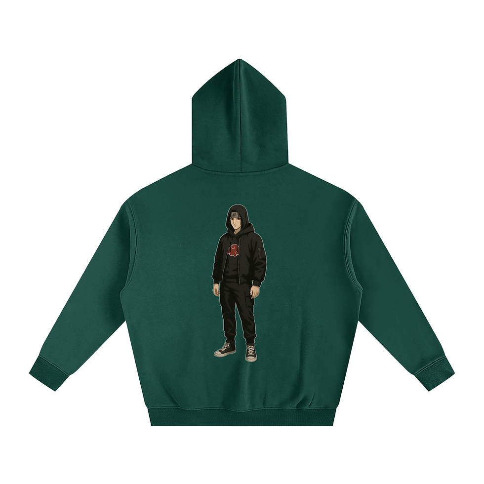 Thumbnail: Itachi Naruto Sharingan Green Hoodie
