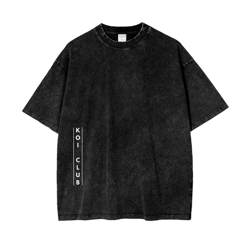その他 BLAG FLAG TOKYO OKINAWA] Oversize Snow Washed T-Shirt | Koi Club Apparel