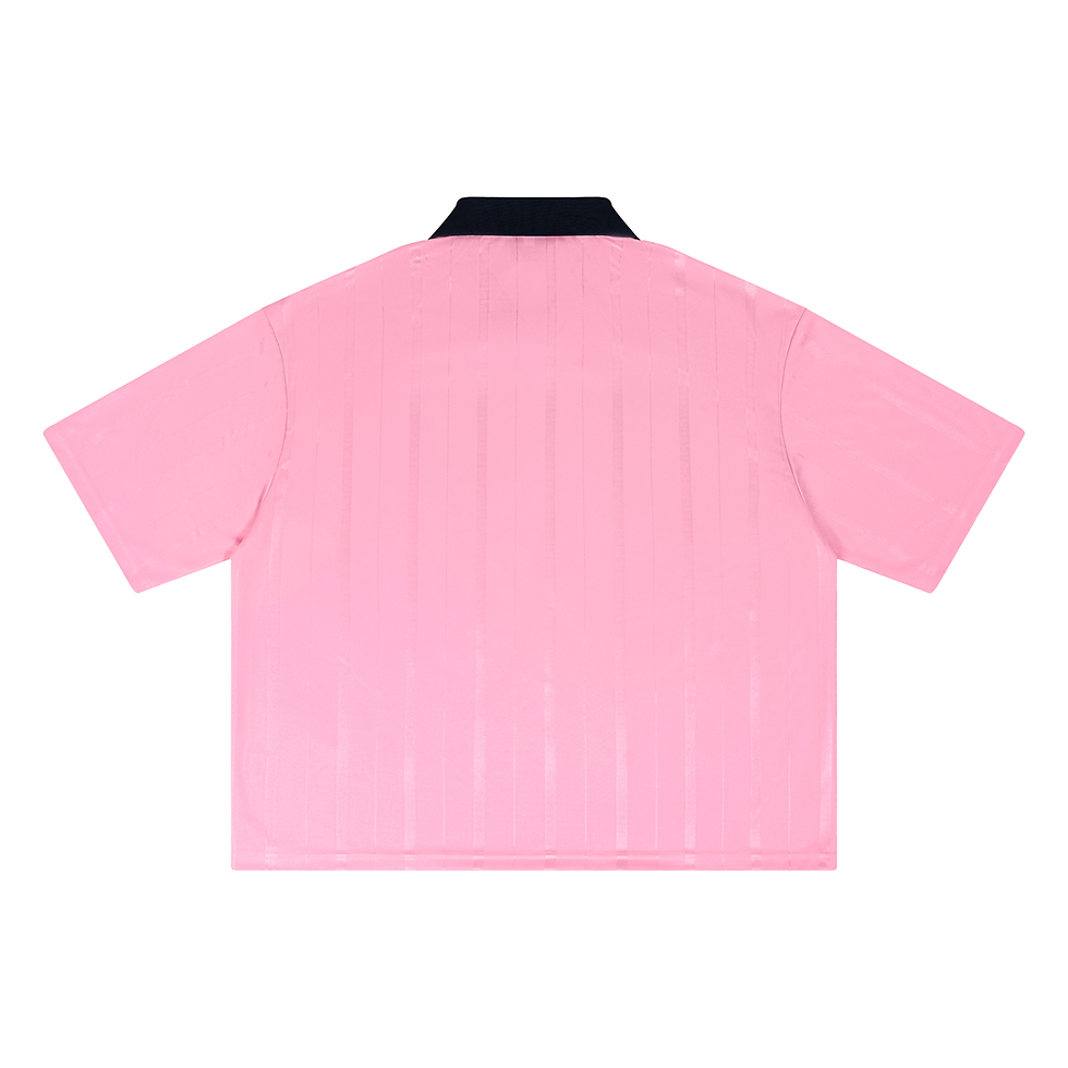 Thumbnail: Japan Box Logo Pink Soccer Jersey Back