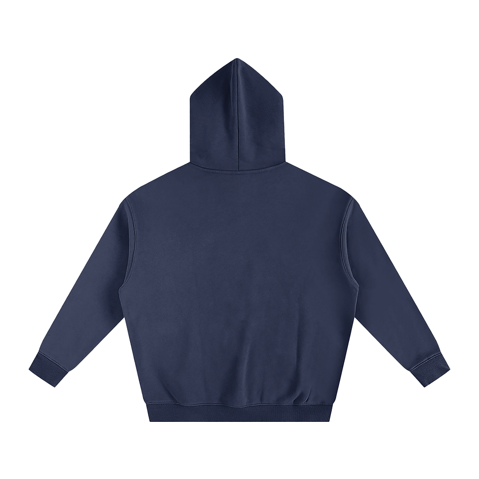 Thumbnail: [ESSENTIALS] Oversize Fleeced Hoodie With Front Logo