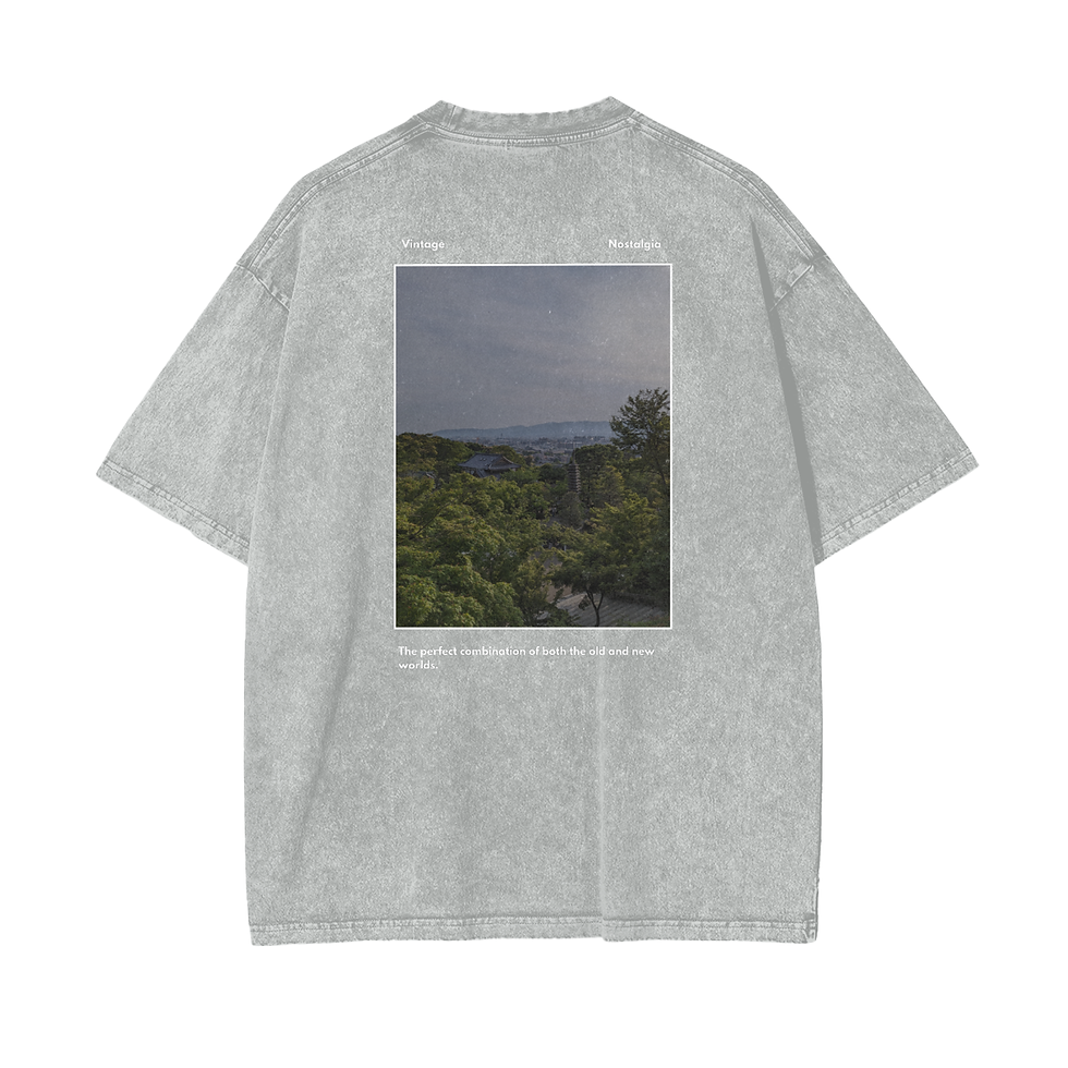 Thumbnail: [AESTHETIC] Oversize Snow Washed T-Shirt