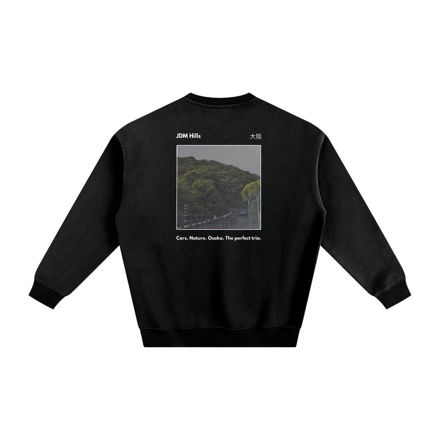 [JDM HILLS]  Fleeced Sweatshirt