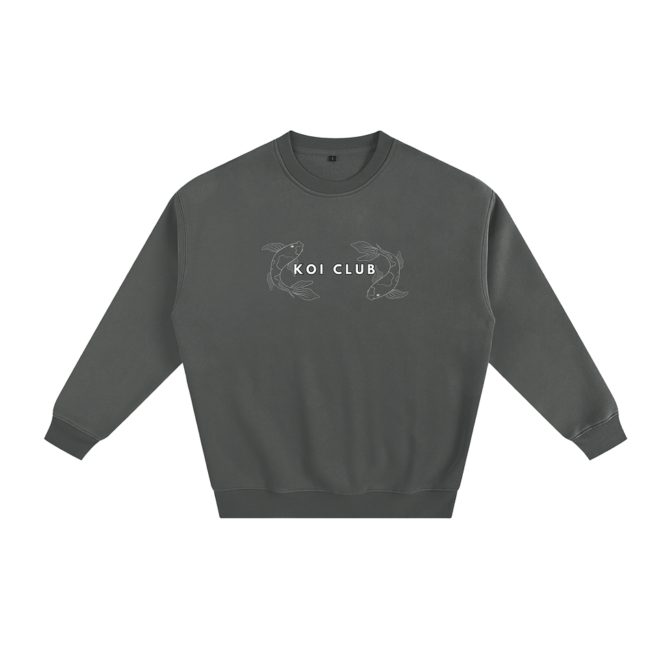 Thumbnail: [Tō-JI TEMPLE] Fleeced Sweatshirt