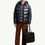 Thumbnail: Moncler Maya Hooded Short Down Jacket [navy blue]  size3-medium