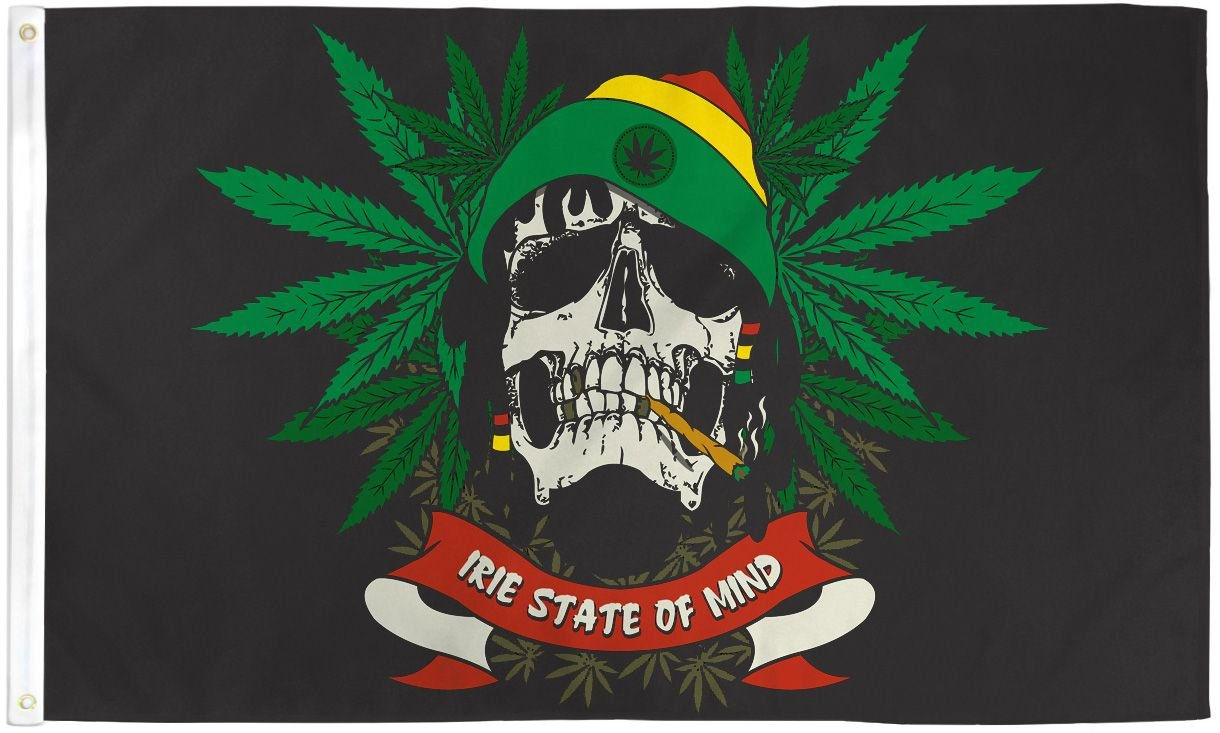 3x5 flag irie state of mind