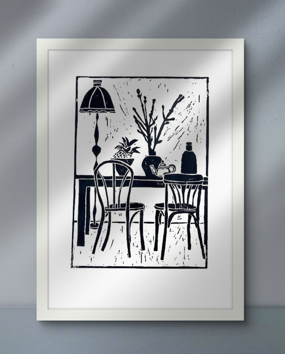 Interior with a Pineapple