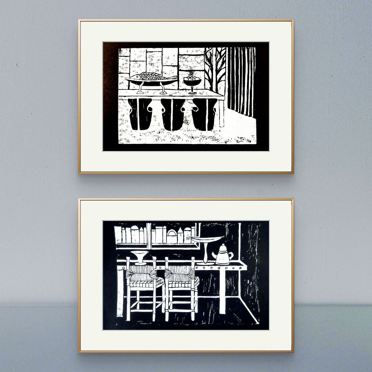 Diptych – Fish & Kettle