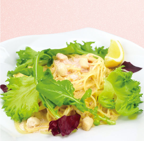 たらこクリームパスタ