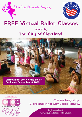 More FREE virtual ballet class opportunities with CICB!