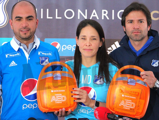 Millonarios presentó alianza con Nihon Kohden