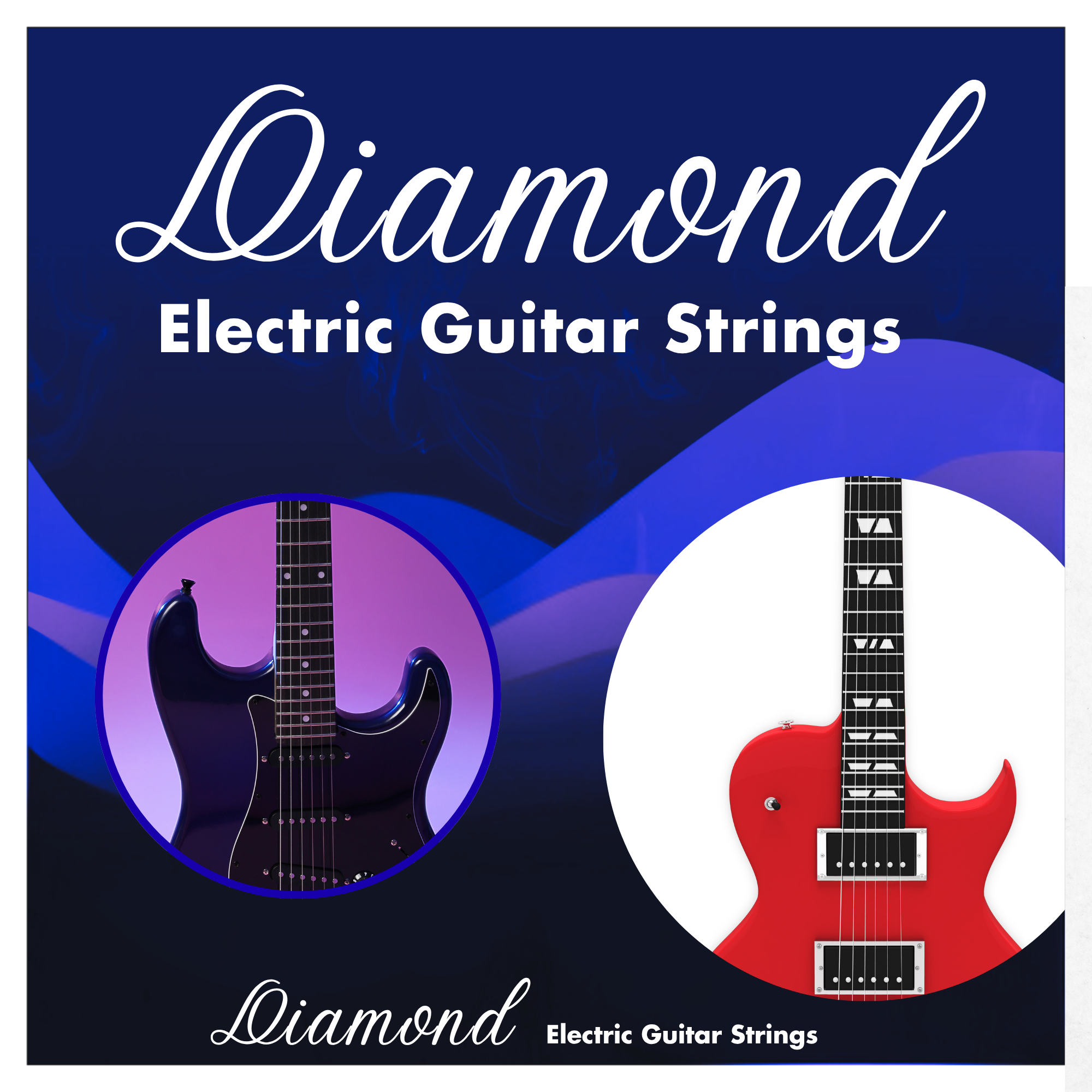Diamond Electric Guitar Strings