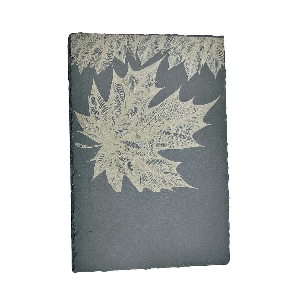 Thumbnail: Slate Cheese board - Maple Leaf 