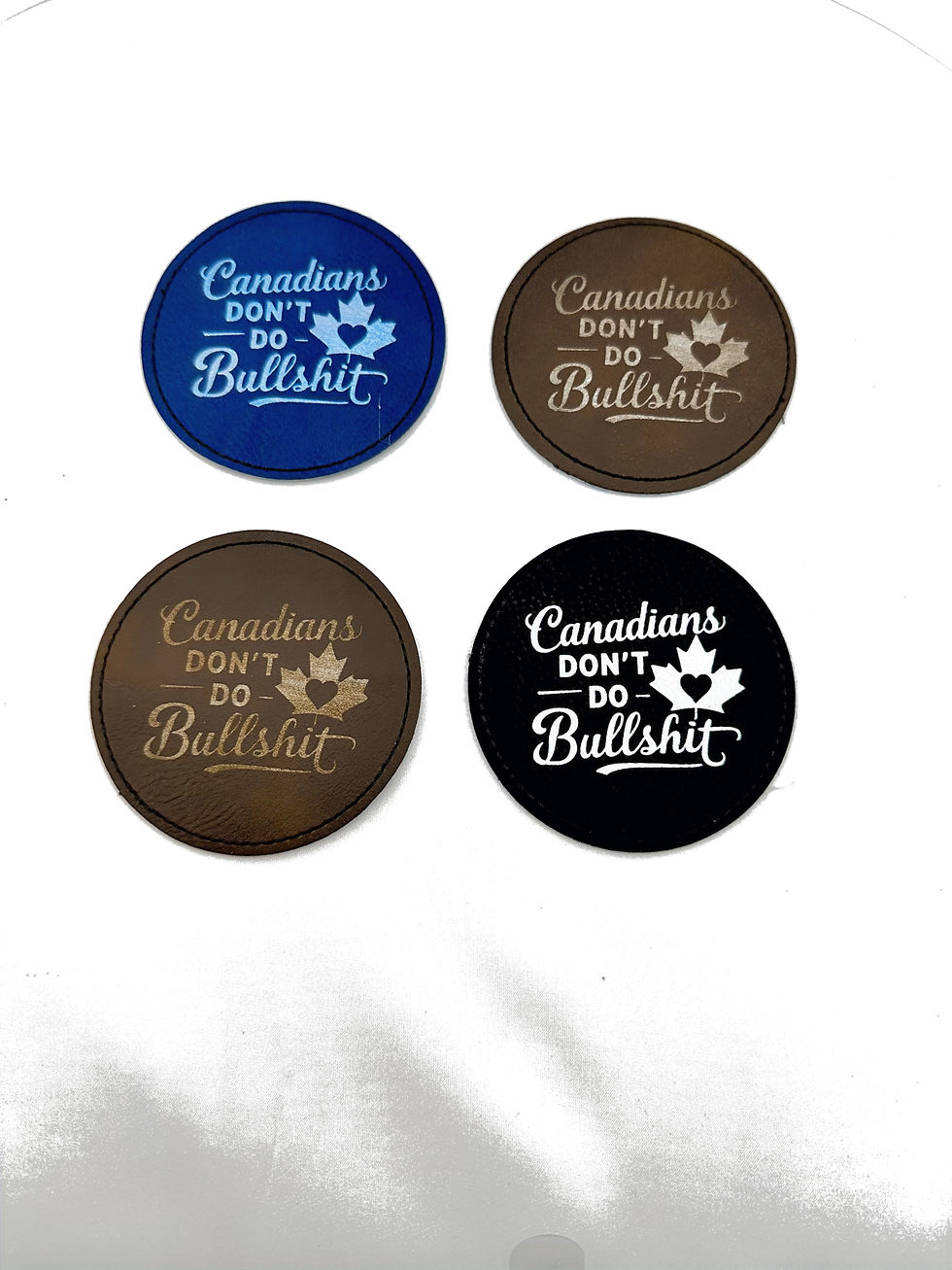 Thumbnail: Leather Patch - Canadians Don't Do Bullshit