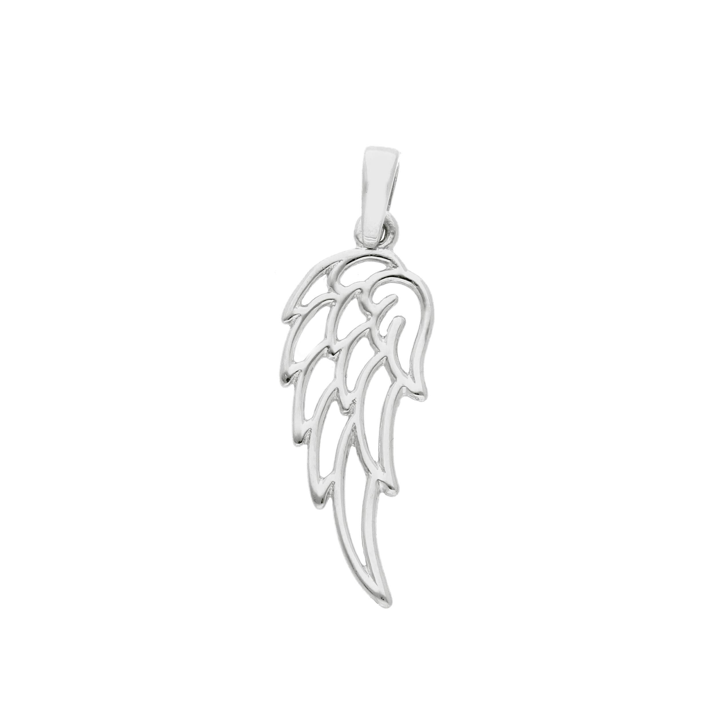 Oro 18 kt - CIONDOLO ALA OB - ORO BIANCO