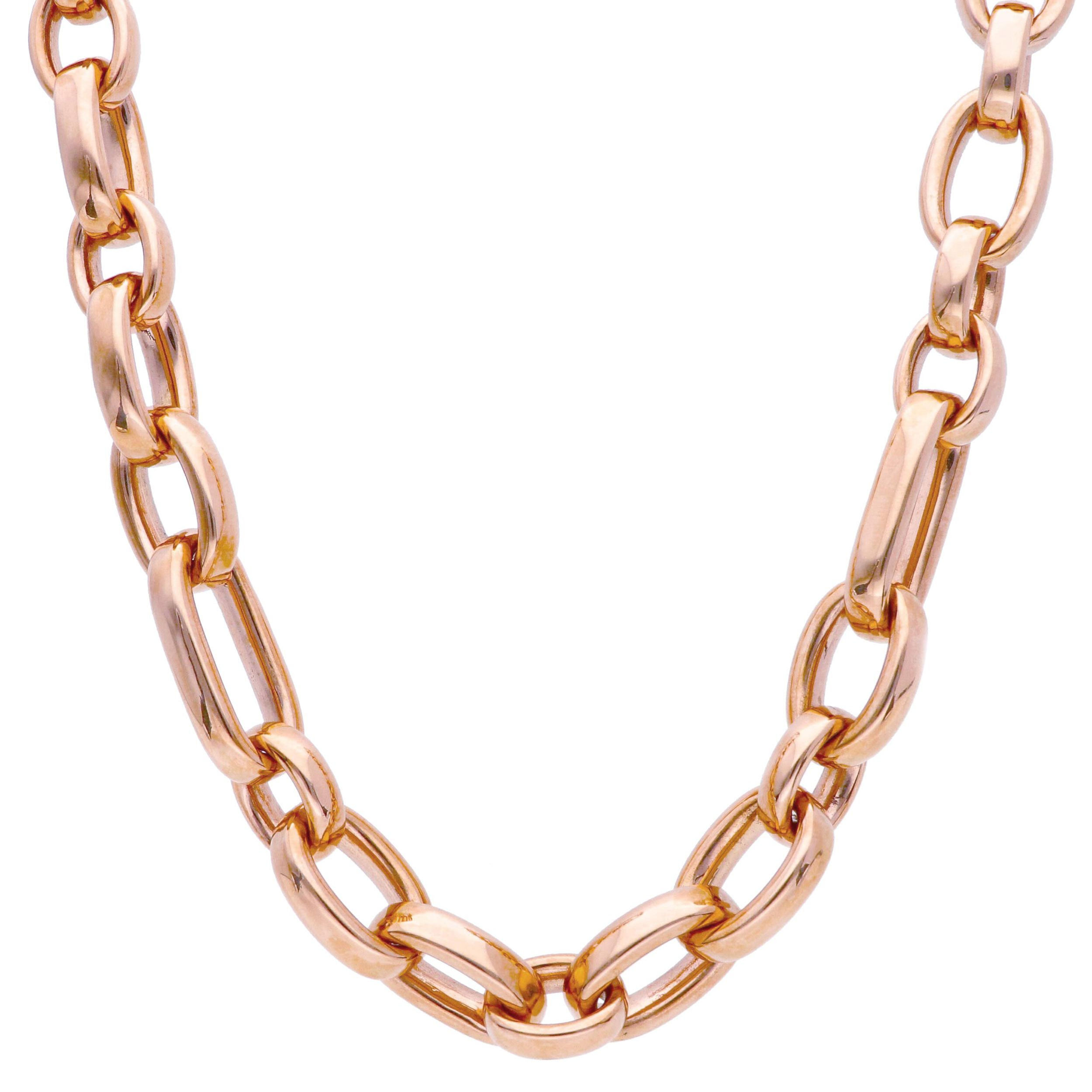 Oro 18 kt - GIROCOLLO OR - ORO ROSA - 45cm