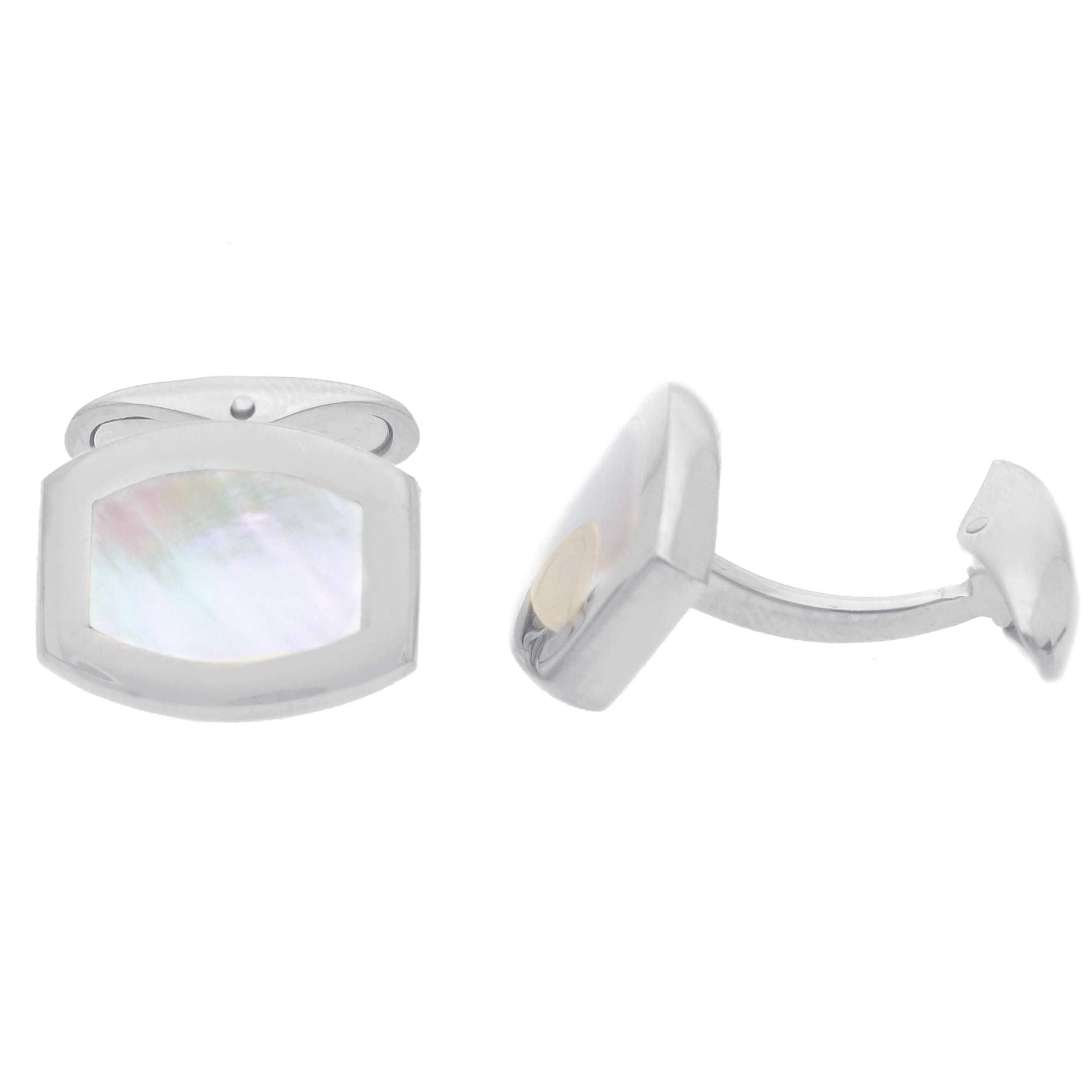 Oro 18 kt - POLSINI OB CON MADREPERLA BOTTE - ORO BIANCO