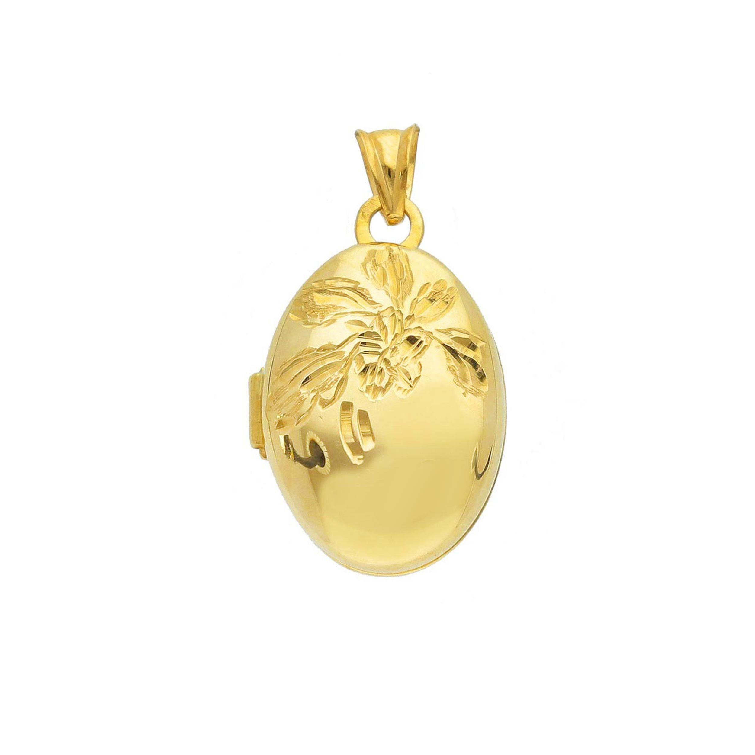 Oro 18 kt - PORTA FOTO OVALE OG 1à - ORO GIALLO