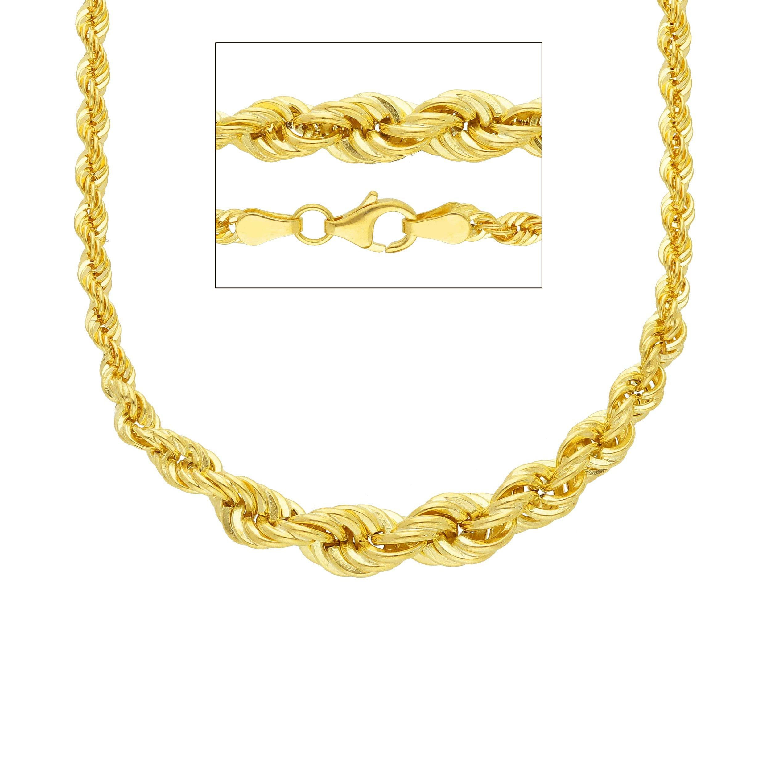 Oro 18 kt - CAT VUOTA CORDA SCALARE OG CM40 - ORO GIALLO - 40cm