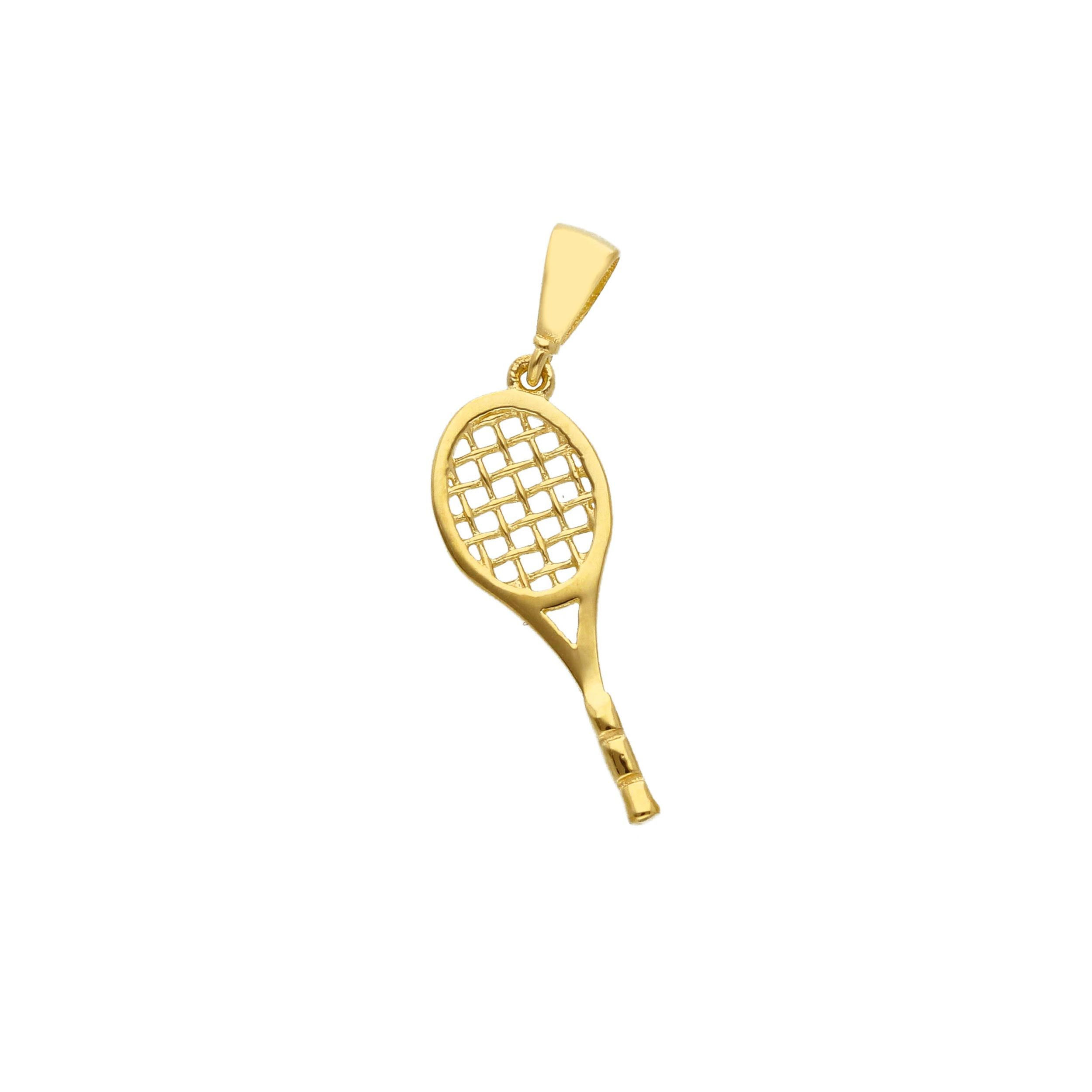 Oro 18 kt - CIONDOLO OG RACCHETTA TENNIS - ORO GIALLO