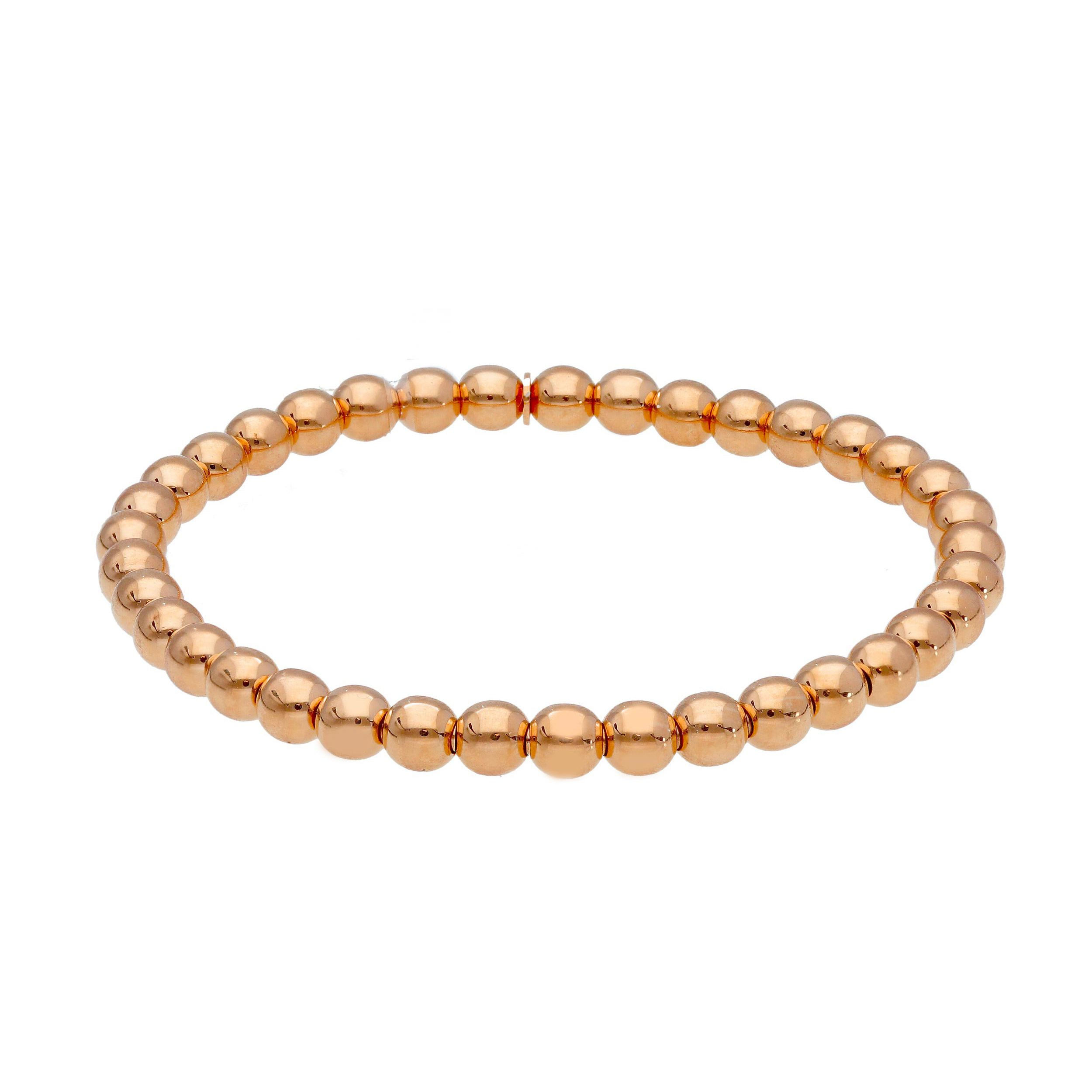 Oro 18 kt - BRACCIALE OR MM 5 - ORO ROSA