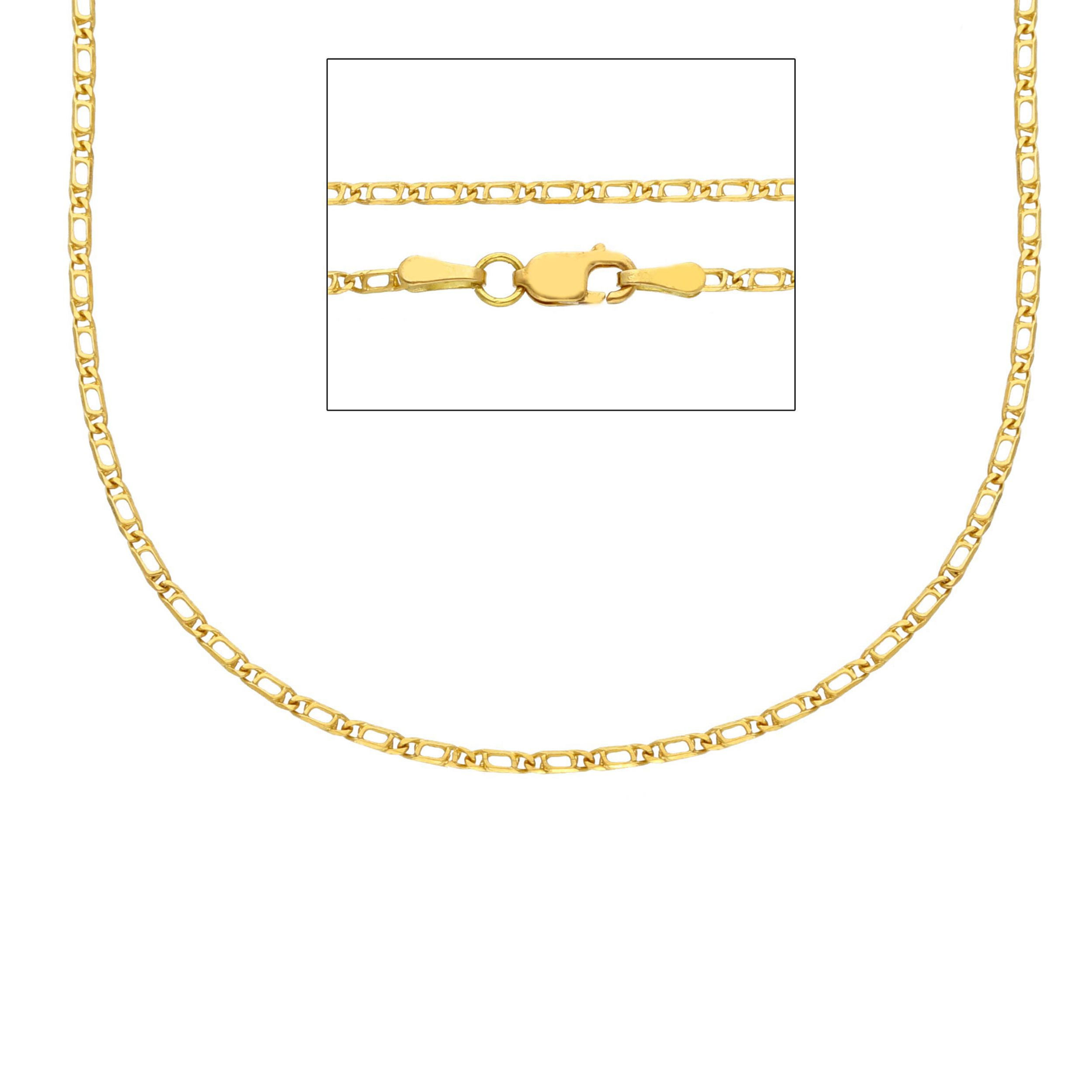 Oro 18 kt - CATENA OP/0 FILO O.30 OG.CM 50 - ORO GIALLO - 50cm