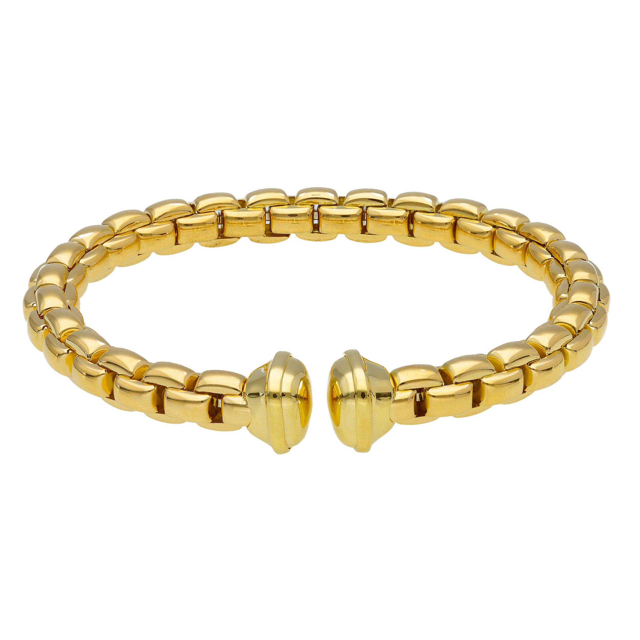 Oro 18 kt - SCHIAVA OG APERTA - ORO GIALLO